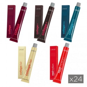 Combo 24 Tinturas Collage Creme Hair Color x60ml Lakmé