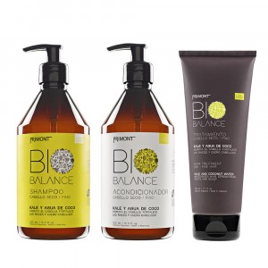 Kit Hidratante Chico Shampoo + Acondicionador + Tratamiento Kale y Agua de Coco Bio Balance Primont