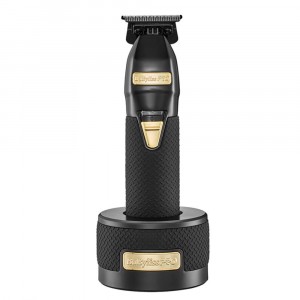 Trimmer Patillera Profesional Cuchilla en T Black FX + Base Babyliss PRO