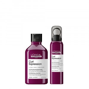 Shampoo x300ml + Spray x150ml Curl Expression |SERIE EXPERT|