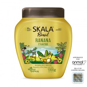 Máscara Crema de Peinar Banana y Bacurri Brasil x1kg Skala