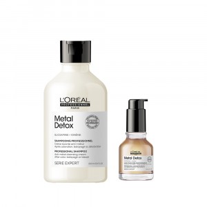 Kit Shampoo + Óleo Metal Detox Serie Expert L'Oréal Professionnel