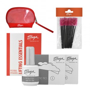 Set Lifting de Pestañas Essentials + Neceser Porta-Cosméticos + Cepillo para Pestañas x10 Thuya