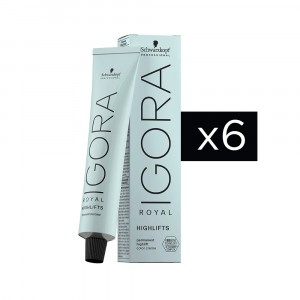 Combo 6 Tinturas Igora Royal Highlifts x60g Schwarzkopf