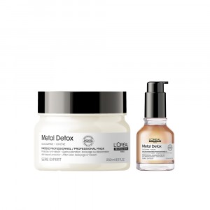 Kit Máscara + Oleo Metal Detox Serie Expert L'Oréal Professionnel