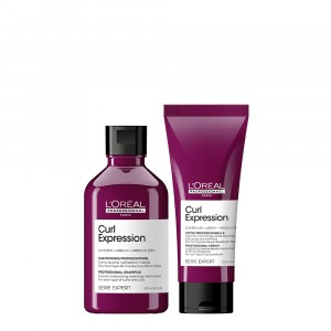 Shampoo x300ml + Crema de Peinar x200ml Curl Expression |SERIE EXPERT|