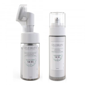 Kit Facial Espuma Niacinamida x120ml + Emulsion Hidratante x100ml Celebrity