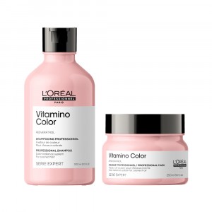 Kit Shampoo + Tratamiento Vitamino Color Serie Expert L'Oréal Professionnel