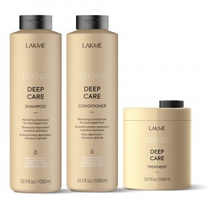 Combo Grande Reparador Cabellos Dañados Deep Care Lakmé