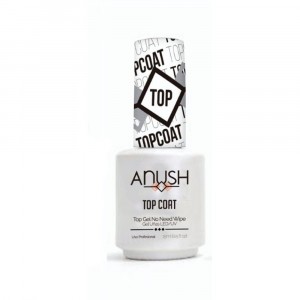 Esmalte Semipermanente Top Coat x15 ml Anush